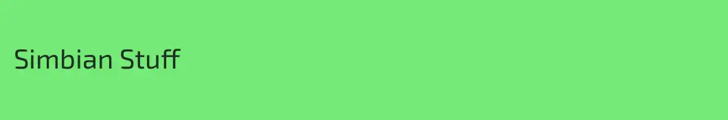 Simbian Stuff
